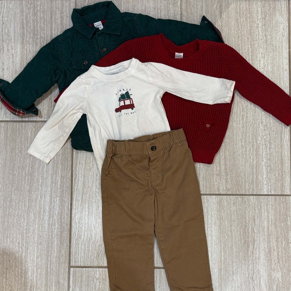 Carter's 18 Month Winter Holiday Outfit